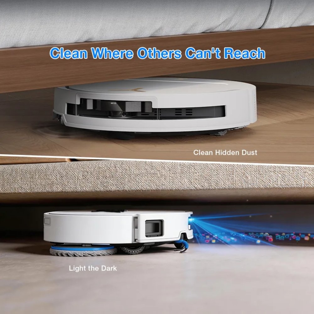 Ecovacs DEEBOT T50 PRO OMNI GEN 3 UK Robot Vacuum Cleaner 270-DEX69 - White Ecovacs DEEBOT T50 PRO OMNI GEN 3 UK Robot Vacuum Cleaner 270-DEX69 - White