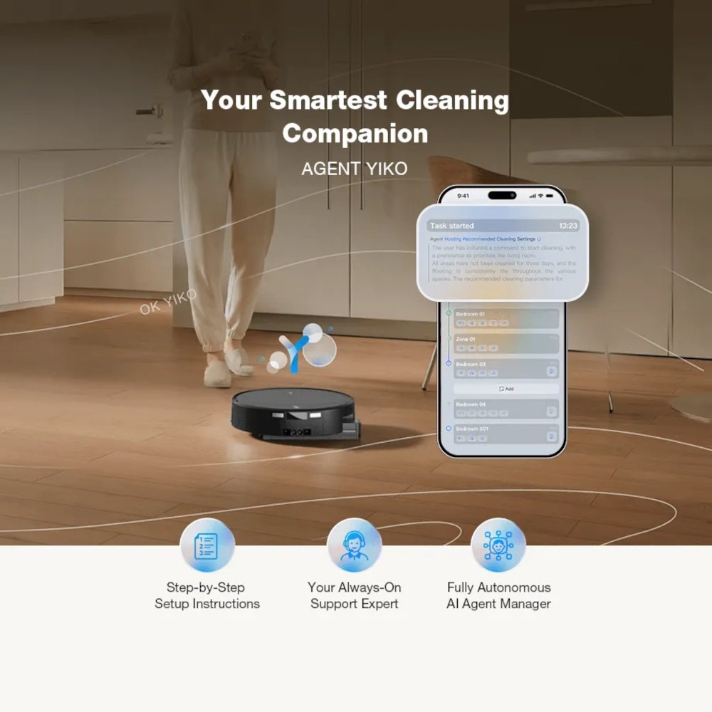 Ecovacs DEEBOT T90 PRO OMNI UK Robot Vacuum Cleaner 270-DEX95 - Black Ecovacs DEEBOT T90 PRO OMNI UK Robot Vacuum Cleaner 270-DEX95 - Black