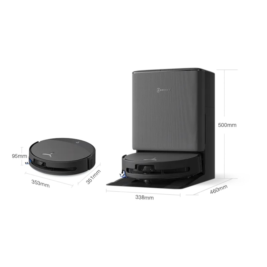 Ecovacs DEEBOT T90 PRO OMNI UK Robot Vacuum Cleaner 270-DEX95 - Black Ecovacs DEEBOT T90 PRO OMNI UK Robot Vacuum Cleaner 270-DEX95 - Black