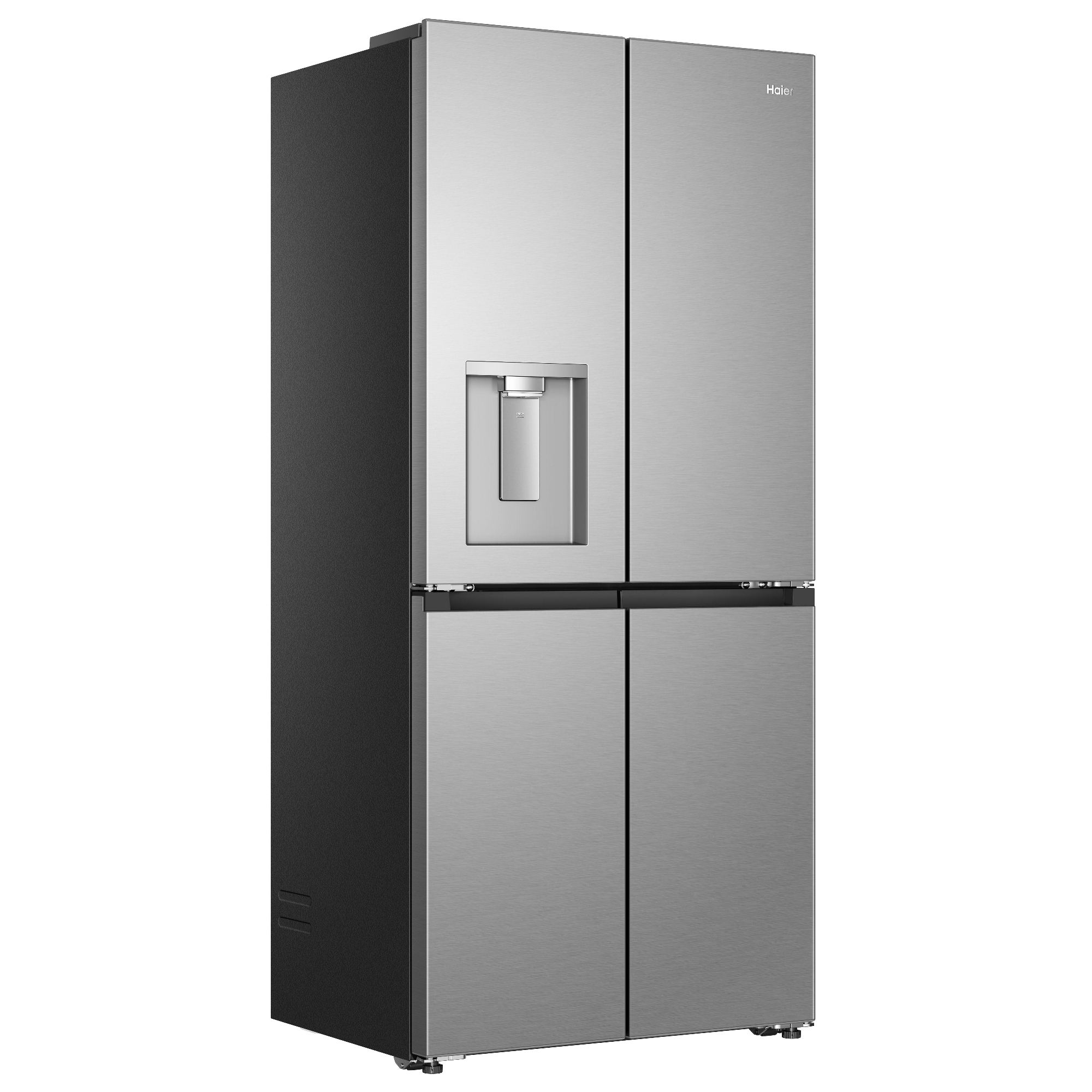 Haier 83cm Rise Cube Series Four Door Fridge Freezer With Water Dispenser Non Plumbed HCR58S18CWMM - Stainless Steel Haier 83cm Rise Cube Series Four Door Fridge Freezer With Water Dispenser Non Plumbed HCR58S18CWMM - Stainless Steel