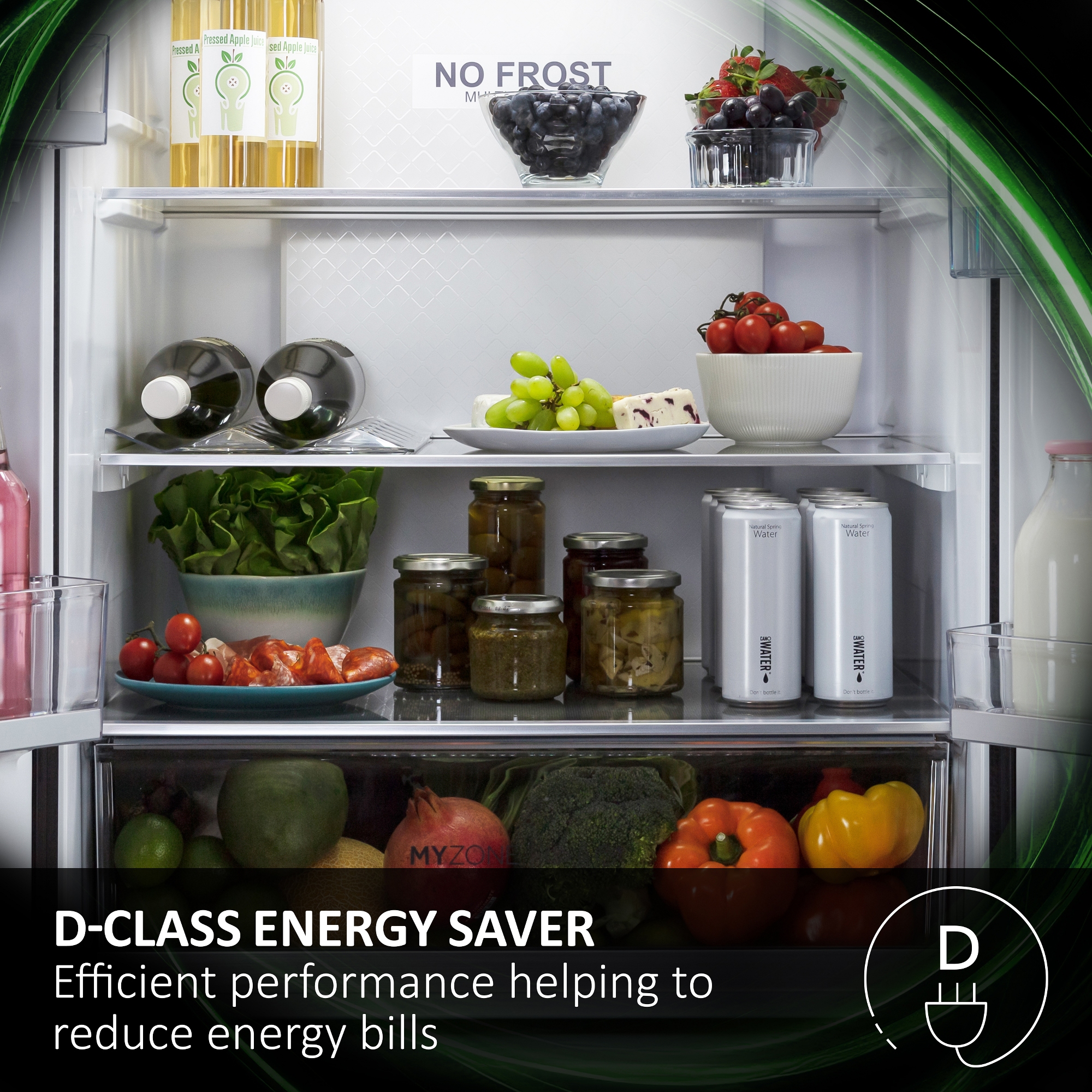 Haier 2D 60 Series 3 60cm Free Fridge Freezer HDPR3618DNPK - Stainless Steel Haier 2D 60 Series 3 60cm Free Fridge Freezer HDPR3618DNPK - Stainless Steel
