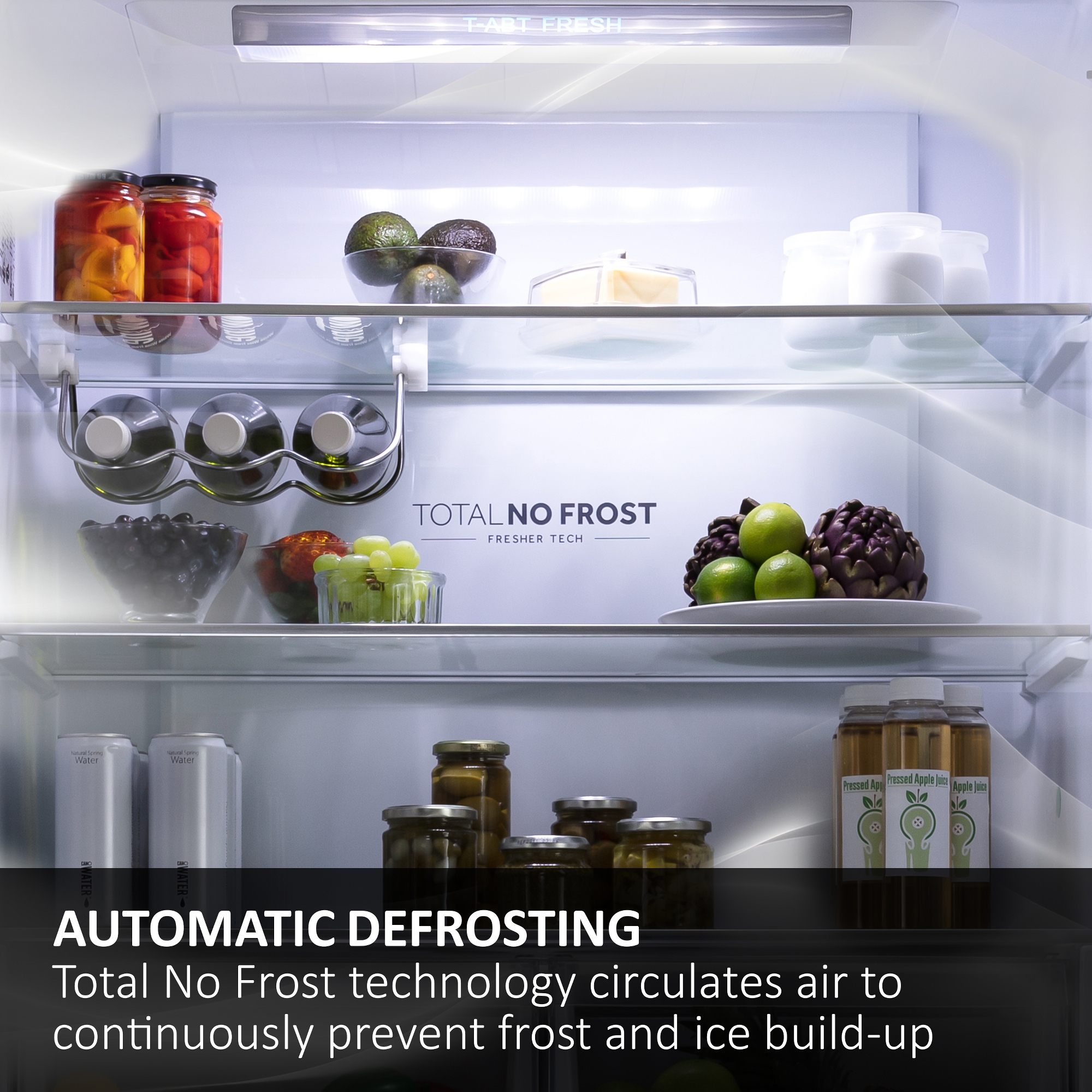 Haier 2D 60 Series 3 60cm Free Fridge Freezer HDPR3618DNPK - Stainless Steel Haier 2D 60 Series 3 60cm Free Fridge Freezer HDPR3618DNPK - Stainless Steel