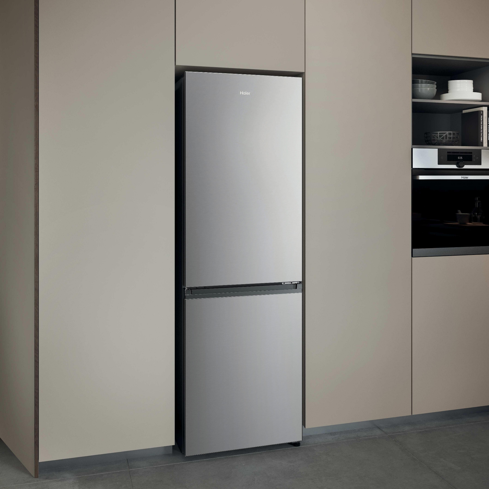 Haier 2D 60 Series 3 60cm Free Fridge Freezer HDPR3618DNPK - Stainless Steel Haier 2D 60 Series 3 60cm Free Fridge Freezer HDPR3618DNPK - Stainless Steel