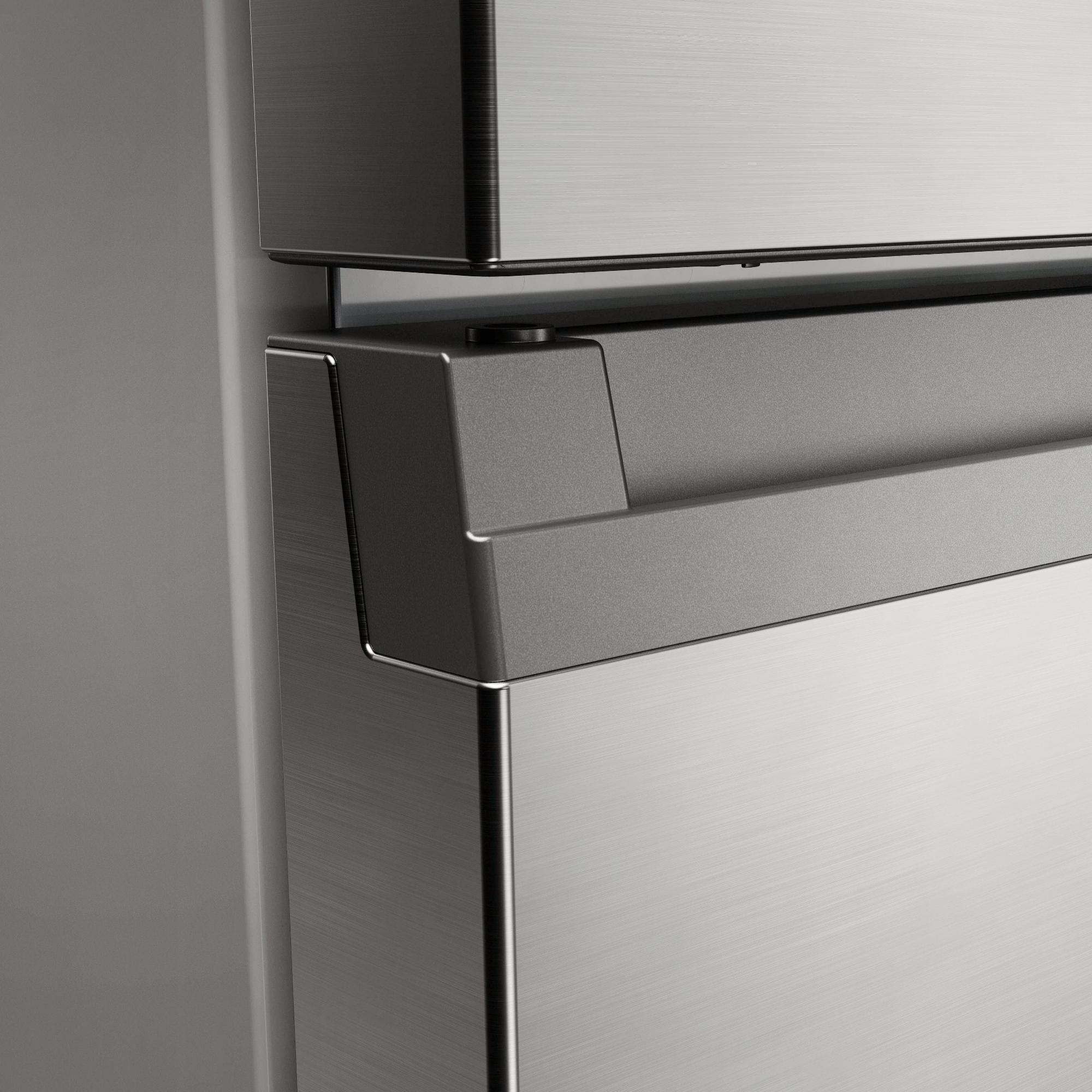 Haier 2D 60 Series 3 60cm Free Fridge Freezer HDPR3618DNPK - Stainless Steel Haier 2D 60 Series 3 60cm Free Fridge Freezer HDPR3618DNPK - Stainless Steel
