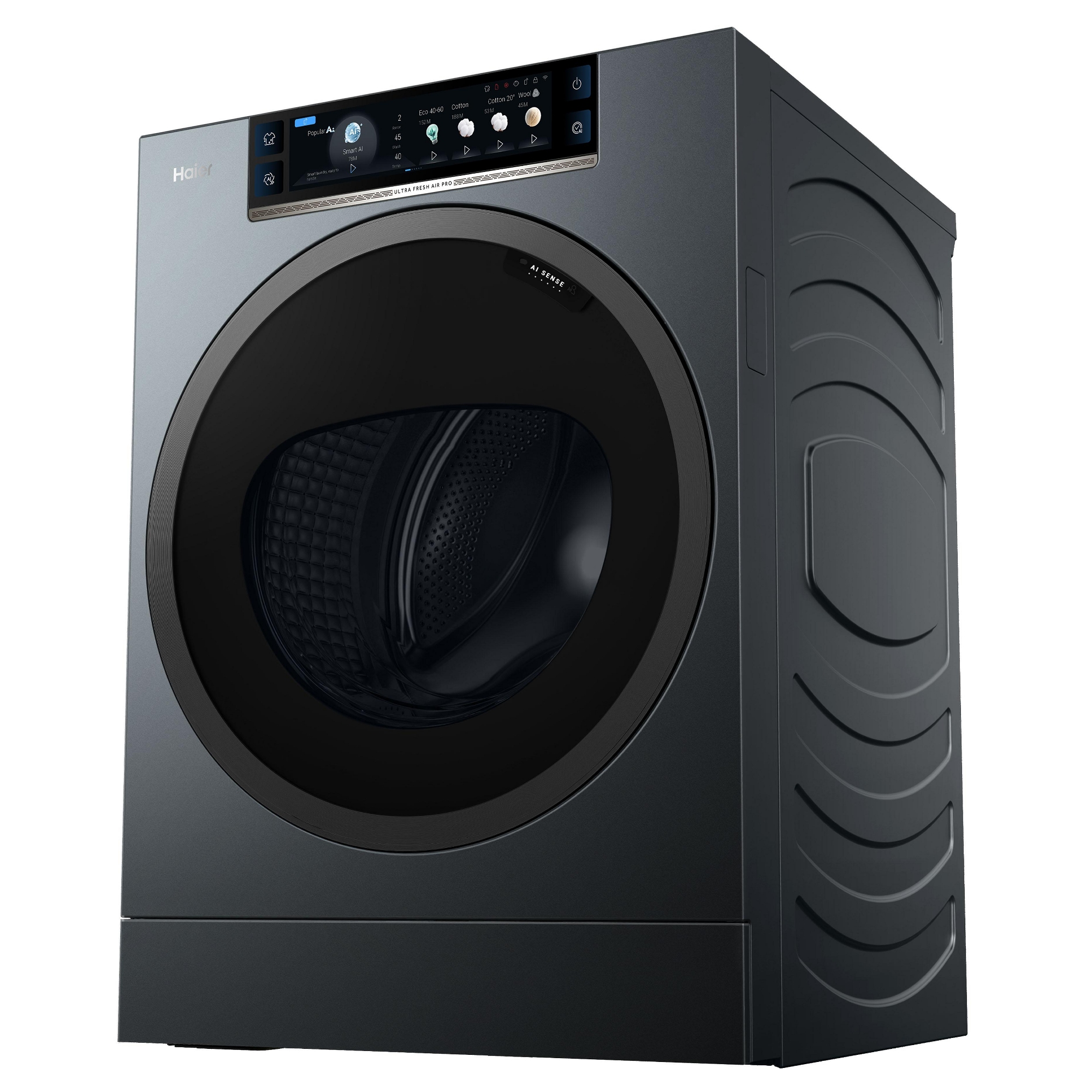 Haier 13kg Freestanding Autodose Washing Machine 1400rpm HW130BD14612U1UK - Graphite Haier 13kg Freestanding Autodose Washing Machine 1400rpm HW130BD14612U1UK - Graphite
