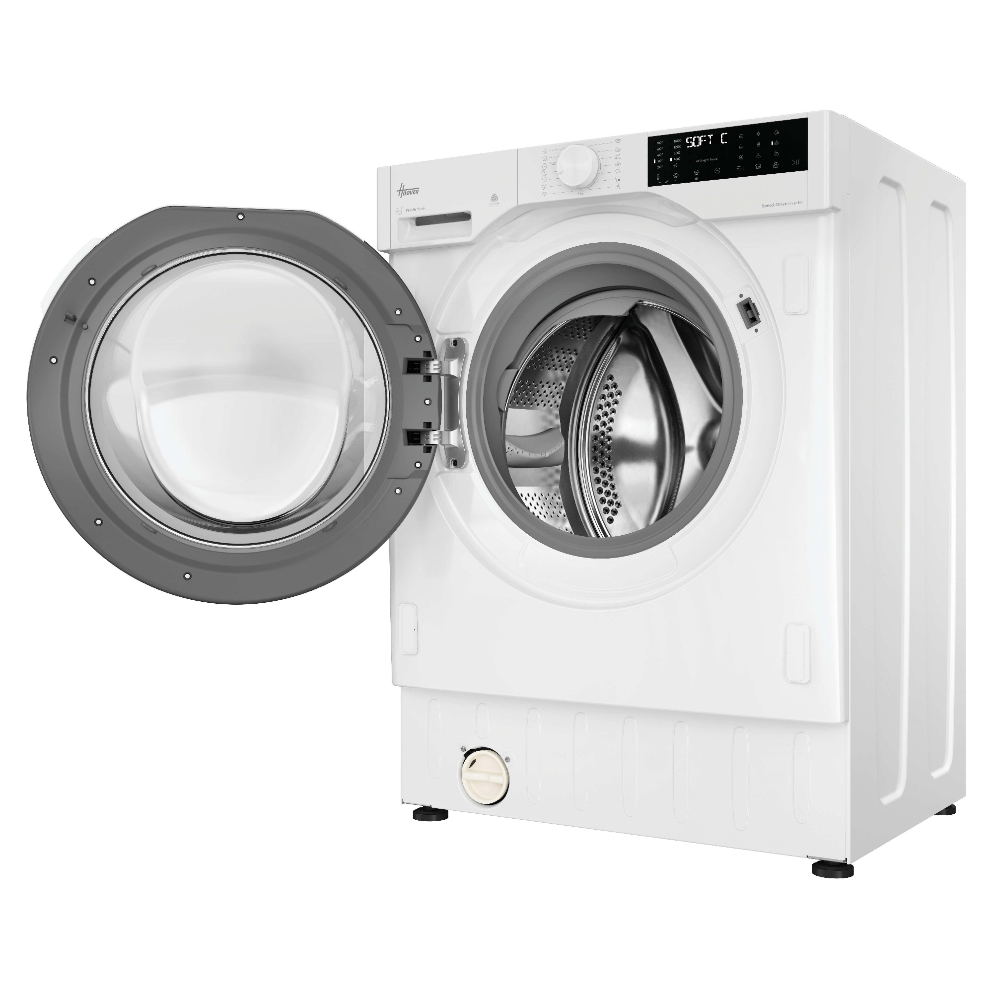 Hoover 9kg/6kg Integrated Washer Dryer BH4S496M6D9-80 Hoover 9kg/6kg Integrated Washer Dryer BH4S496M6D9-80