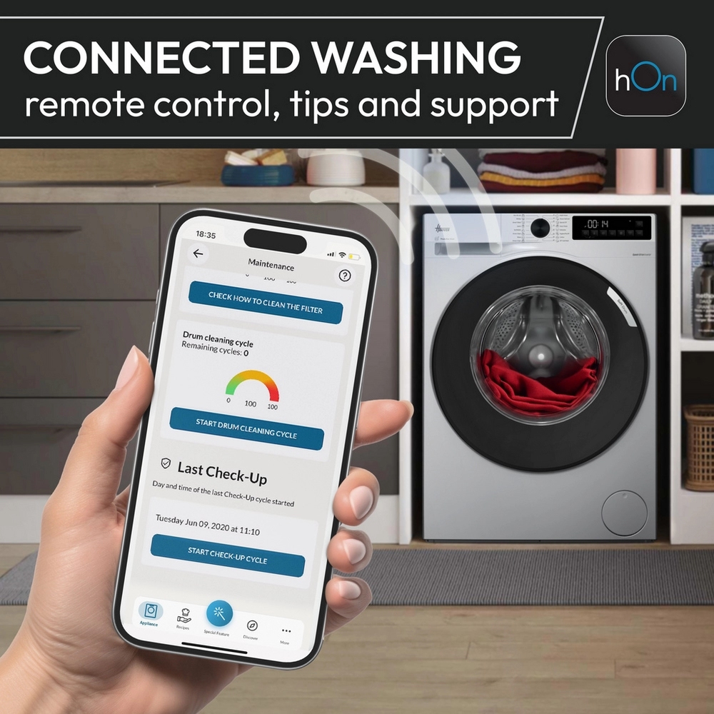 Hoover 10kg Pro Wash Ultra Washing Machine 1400rpm HBP 410BL10UC-80 - White Hoover 10kg Pro Wash Ultra Washing Machine 1400rpm HBP 410BL10UC-80 - White