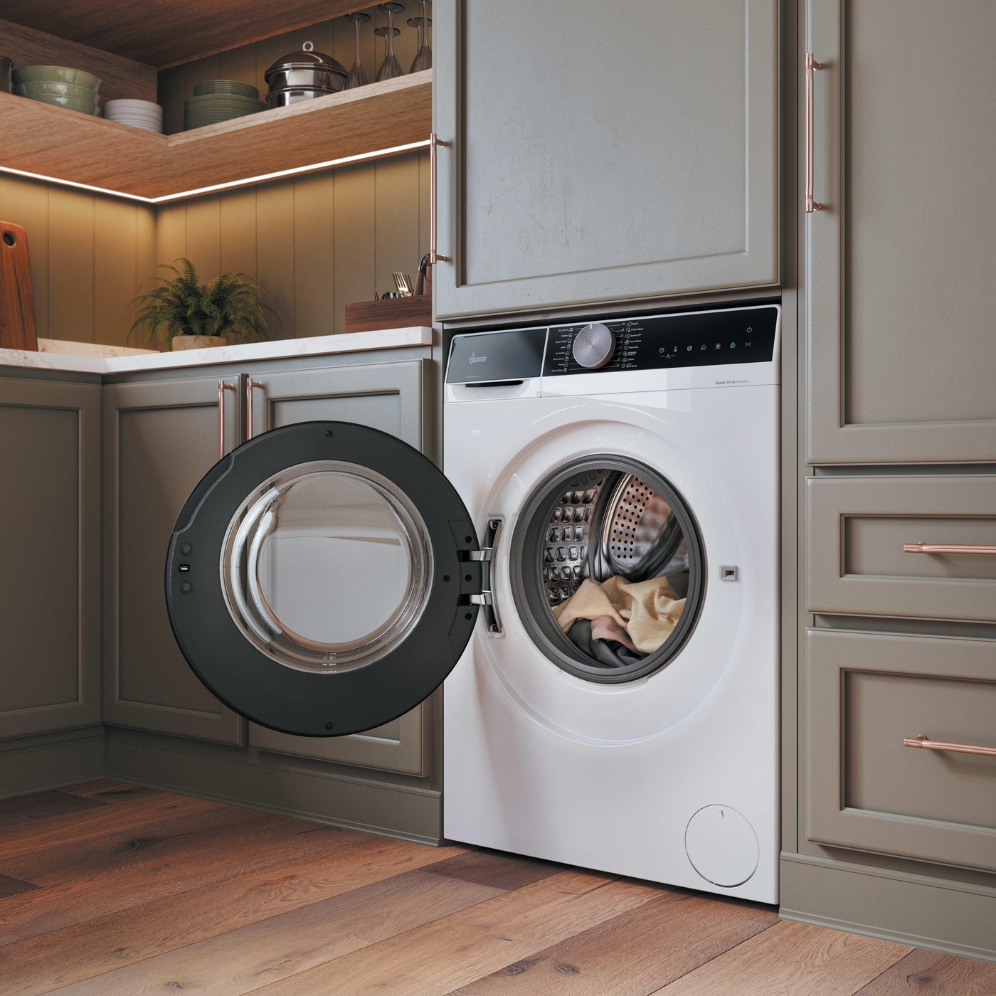 Hoover 12kg Ultra Washing Machine 1400rpm HGD 412BL10C-80 - White Hoover 12kg Ultra Washing Machine 1400rpm HGD 412BL10C-80 - White
