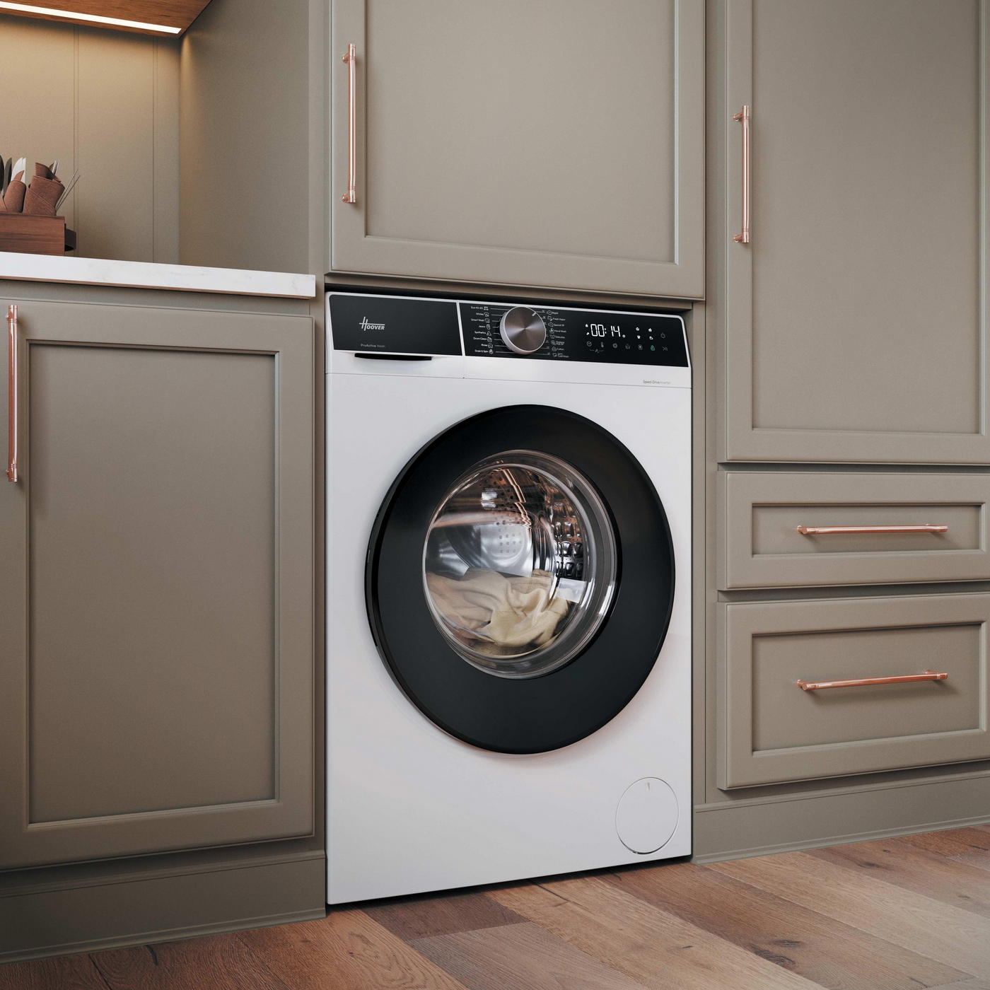 Hoover 12kg Ultra Washing Machine 1400rpm HGD 412BL10C-80 - White Hoover 12kg Ultra Washing Machine 1400rpm HGD 412BL10C-80 - White