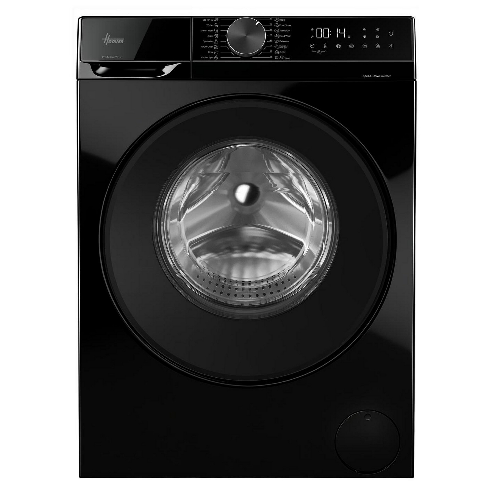 Hoover 8kg Ultra Washing Machine 1400rpm HGD 48SB8BC-80 - Black
