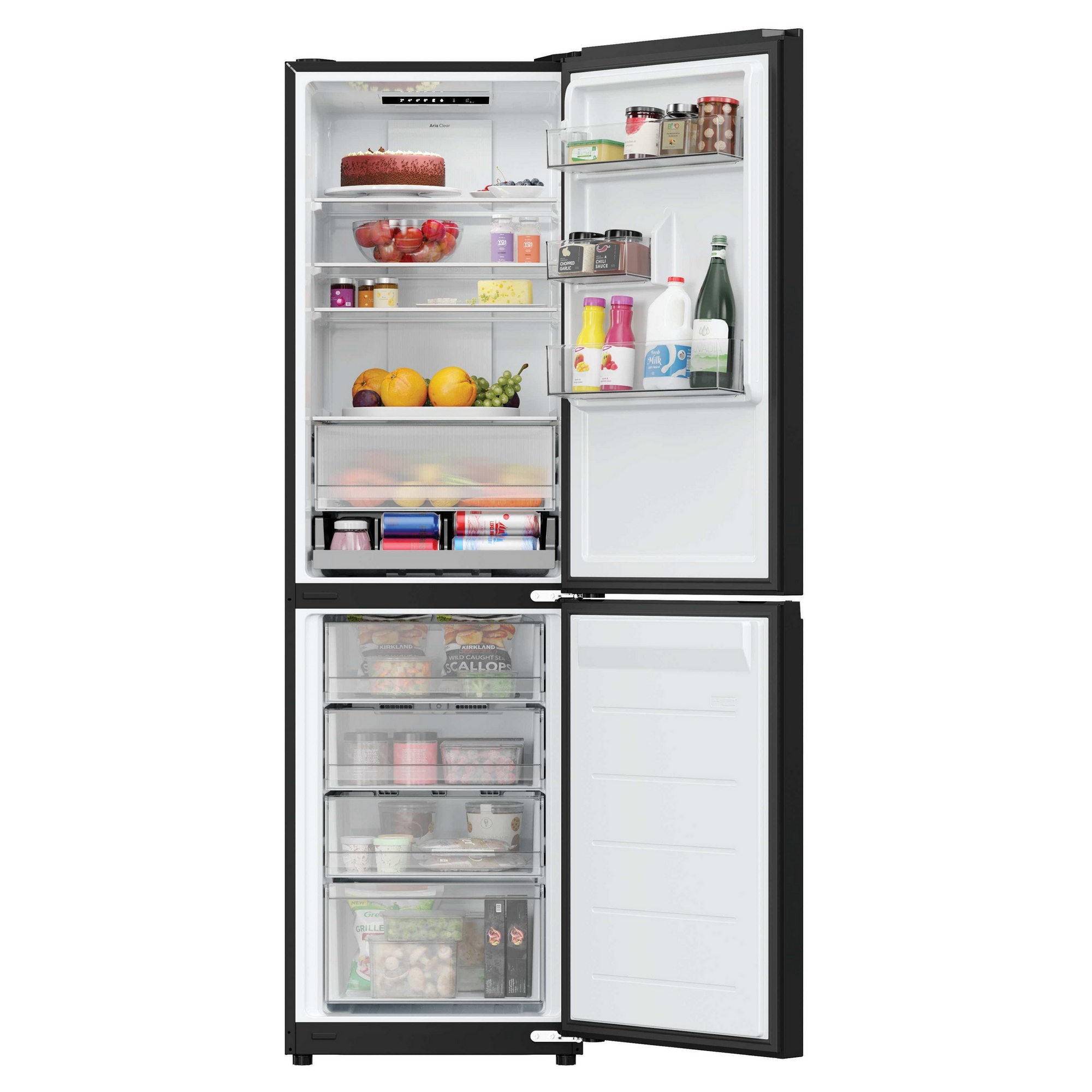 Hoover 55cm Frost Free Fridge Freezer HONCQ3T518ENTK - Black Hoover 55cm Frost Free Fridge Freezer HONCQ3T518ENTK - Black