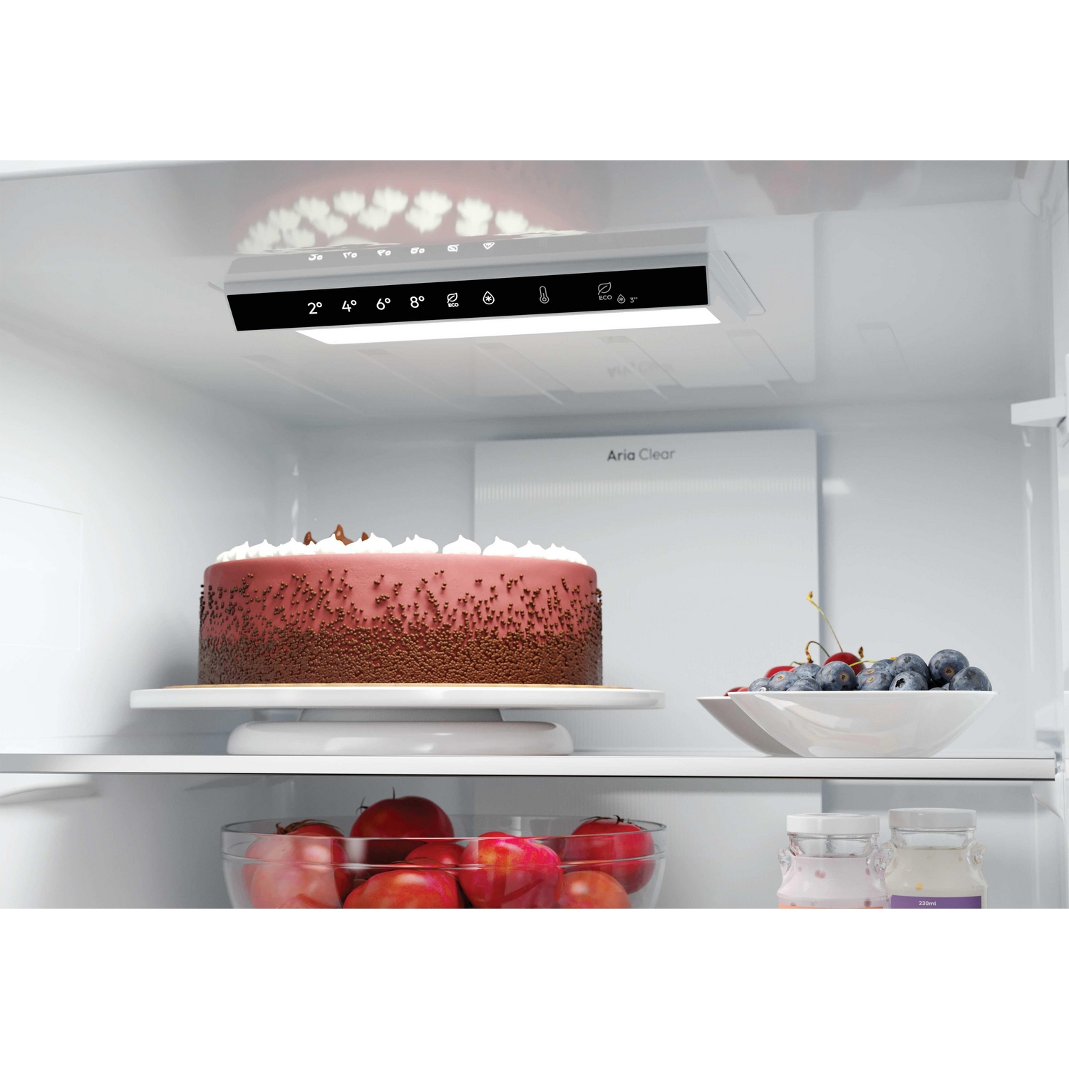 Hoover 55cm Frost Free Fridge Freezer HONCQ3T518ENTK - Black Hoover 55cm Frost Free Fridge Freezer HONCQ3T518ENTK - Black