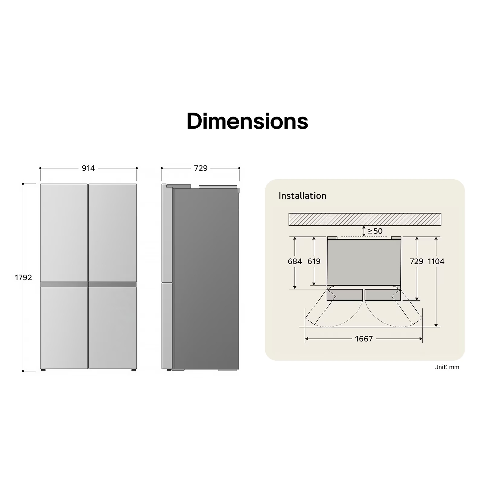 LG Four Door InstaView Fridge Freezer With Water Dispenser & Ice Maker GMK960EV2E - Black Steel LG Four Door InstaView Fridge Freezer With Water Dispenser & Ice Maker GMK960EV2E - Black Steel