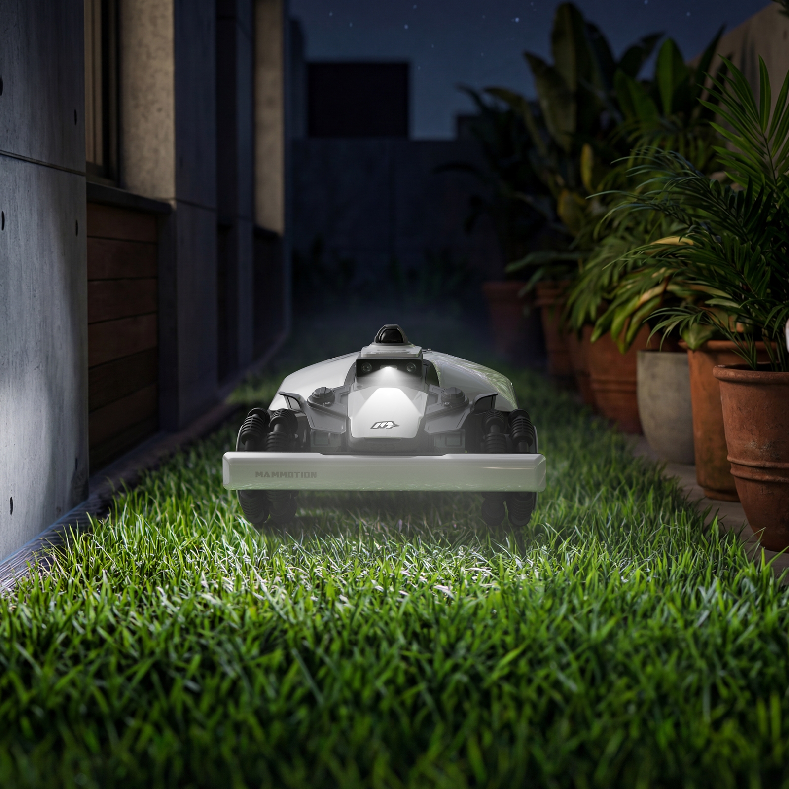 Mammotion Luba Mini 2 1500 Compact AWD Robotic Lawn Mower MTLA25LUM215HUK - White Mammotion Luba Mini 2 1500 Compact AWD Robotic Lawn Mower MTLA25LUM215HUK - White