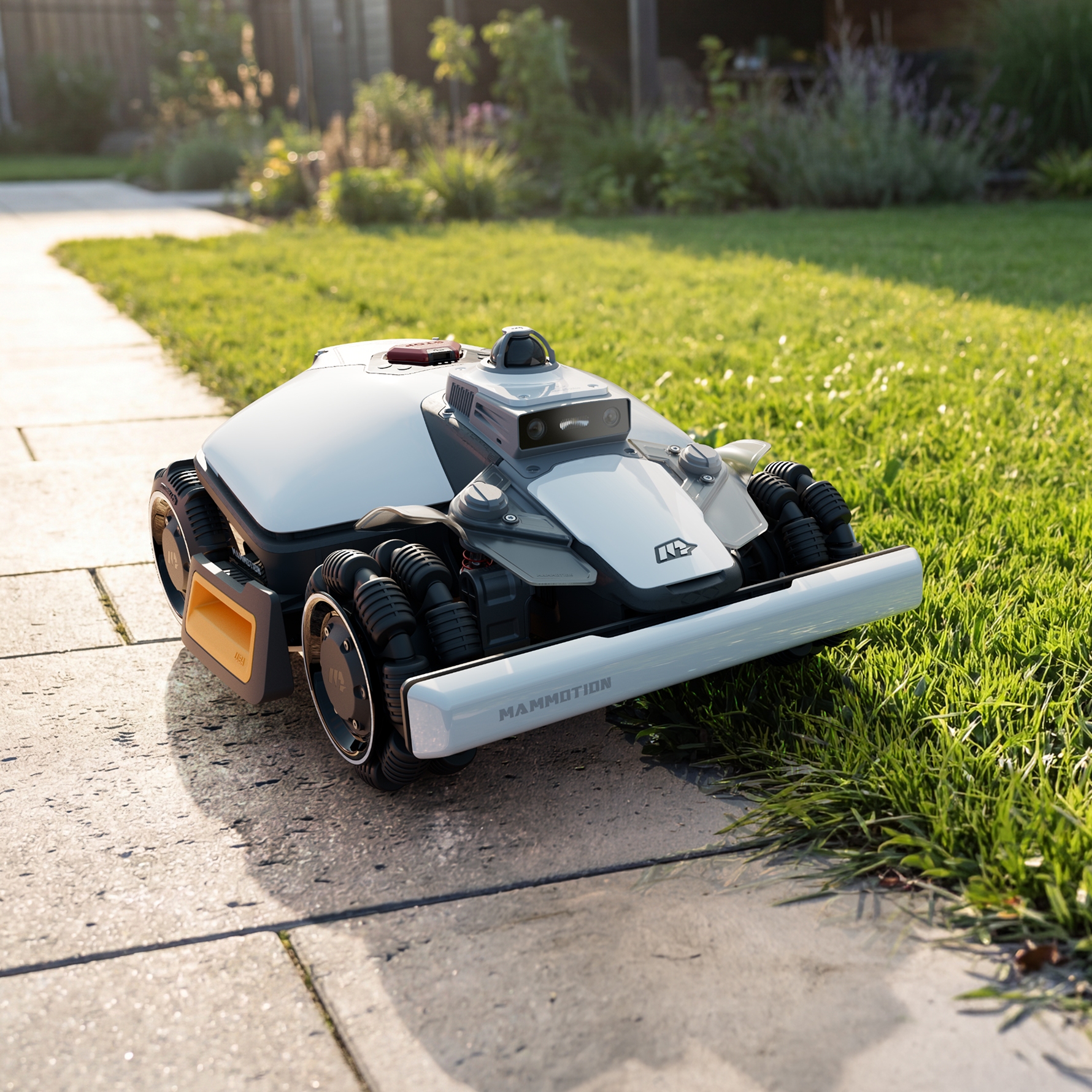 Mammotion Luba Mini 2 1500 Compact AWD Robotic Lawn Mower MTLA25LUM215HUK - White Mammotion Luba Mini 2 1500 Compact AWD Robotic Lawn Mower MTLA25LUM215HUK - White