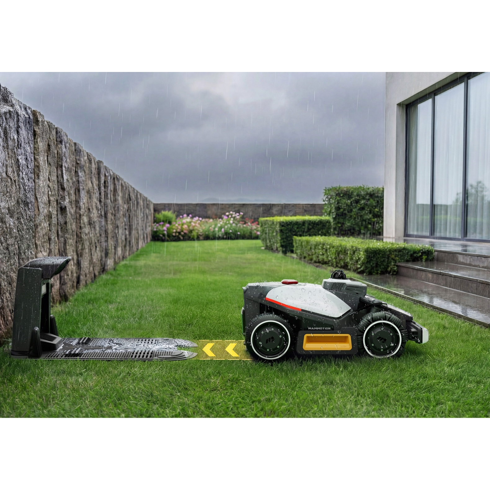 Mammotion Luba Mini 2 1500 Compact AWD Robotic Lawn Mower MTLA25LUM215HUK - White Mammotion Luba Mini 2 1500 Compact AWD Robotic Lawn Mower MTLA25LUM215HUK - White