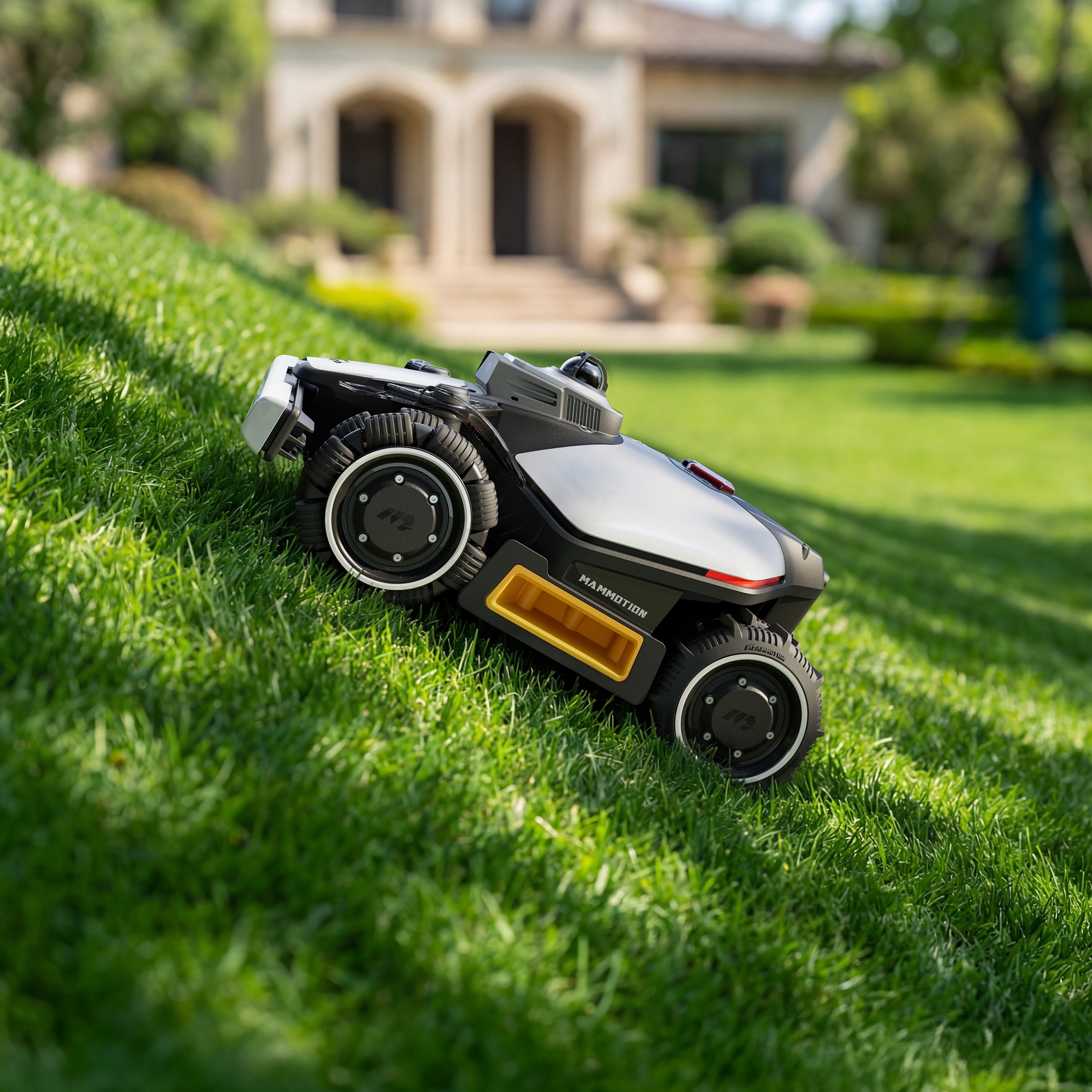 Mammotion Luba Mini 2 1500 Compact AWD Robotic Lawn Mower MTLA25LUM215HUK - White Mammotion Luba Mini 2 1500 Compact AWD Robotic Lawn Mower MTLA25LUM215HUK - White