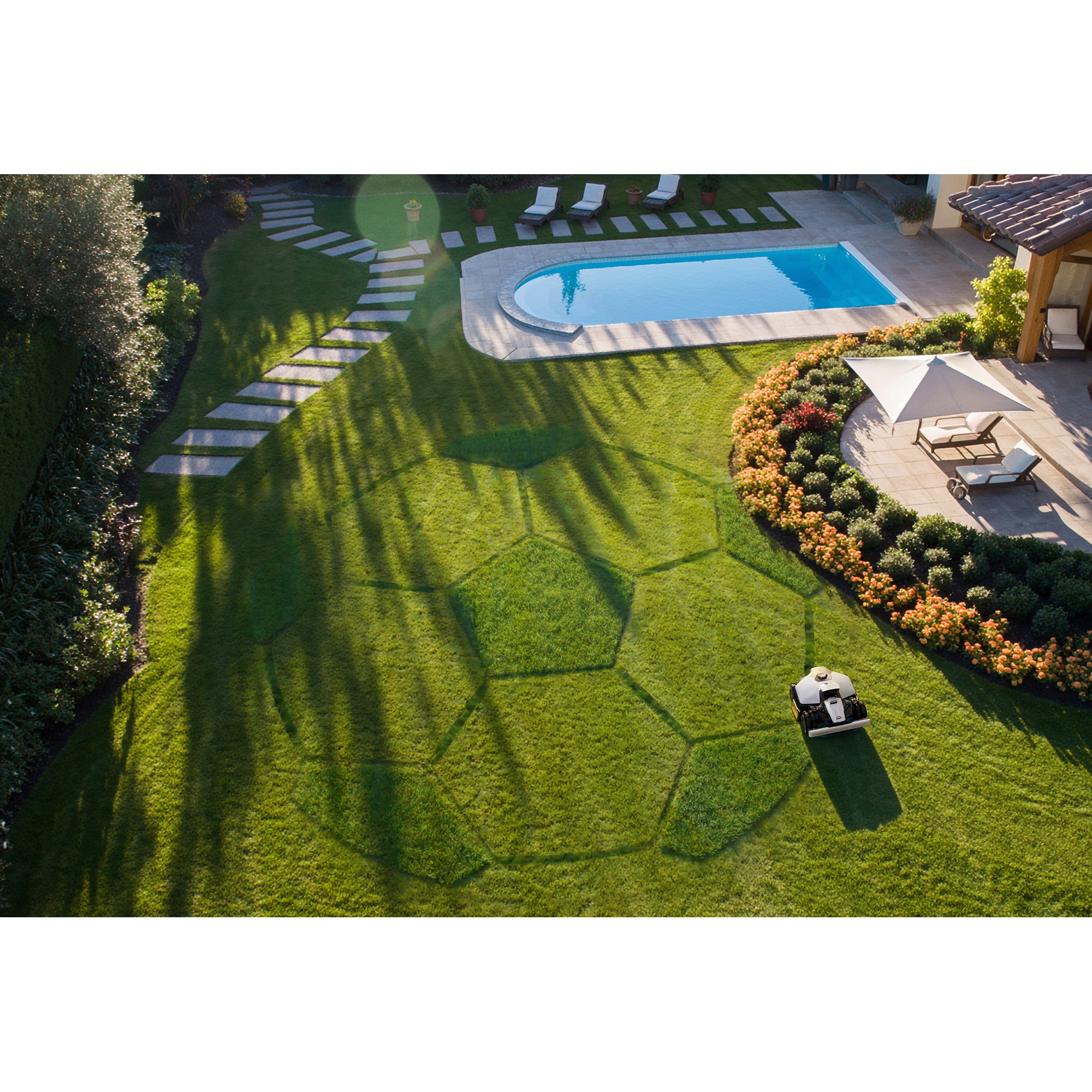 Mammotion Luba Mini 2 1000 Compact AWD Robotic Lawn Mower MTLA25LUM21KUK - White Mammotion Luba Mini 2 1000 Compact AWD Robotic Lawn Mower MTLA25LUM21KUK - White