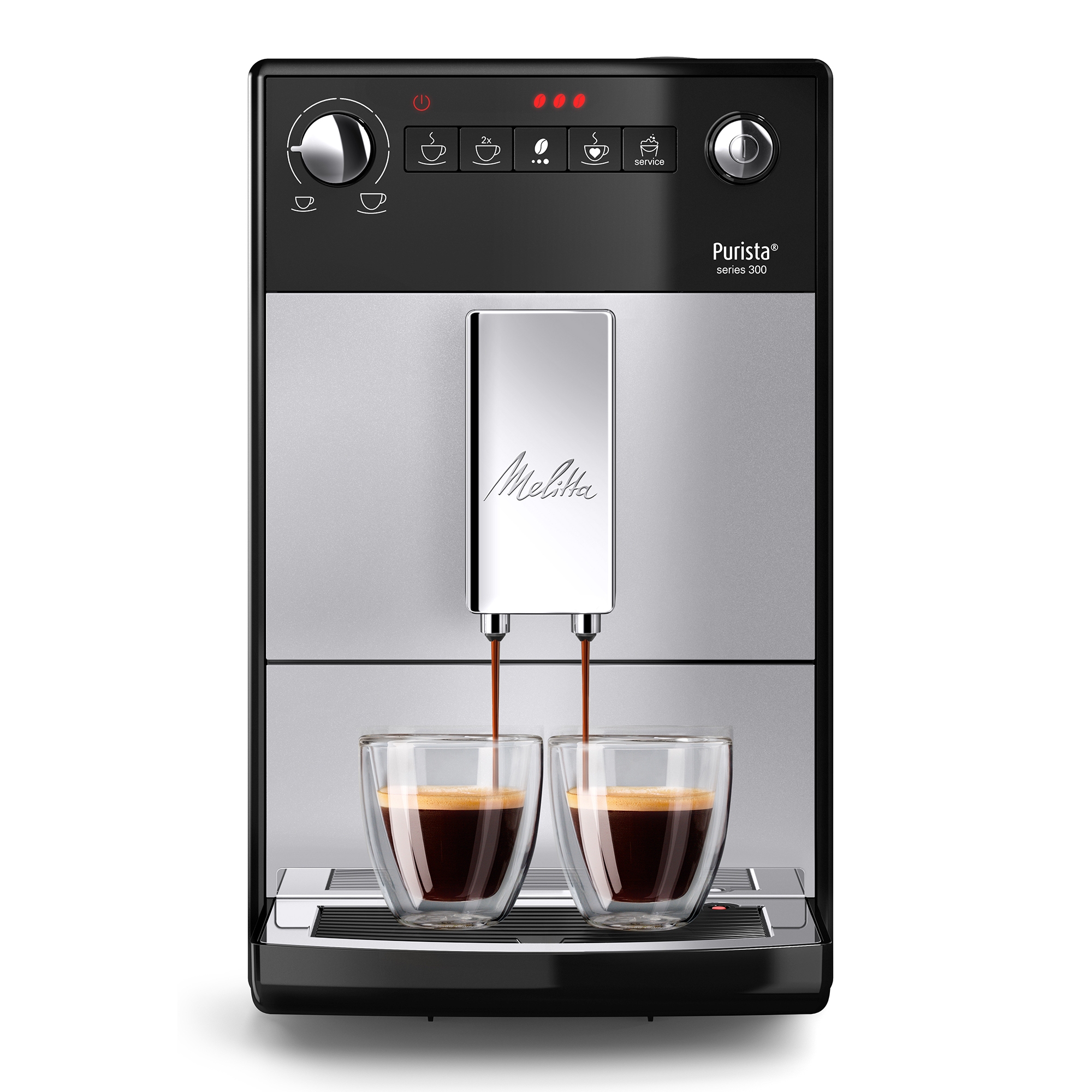 Melitta Purista Freestanding Coffee Machine 6769697 - Silver