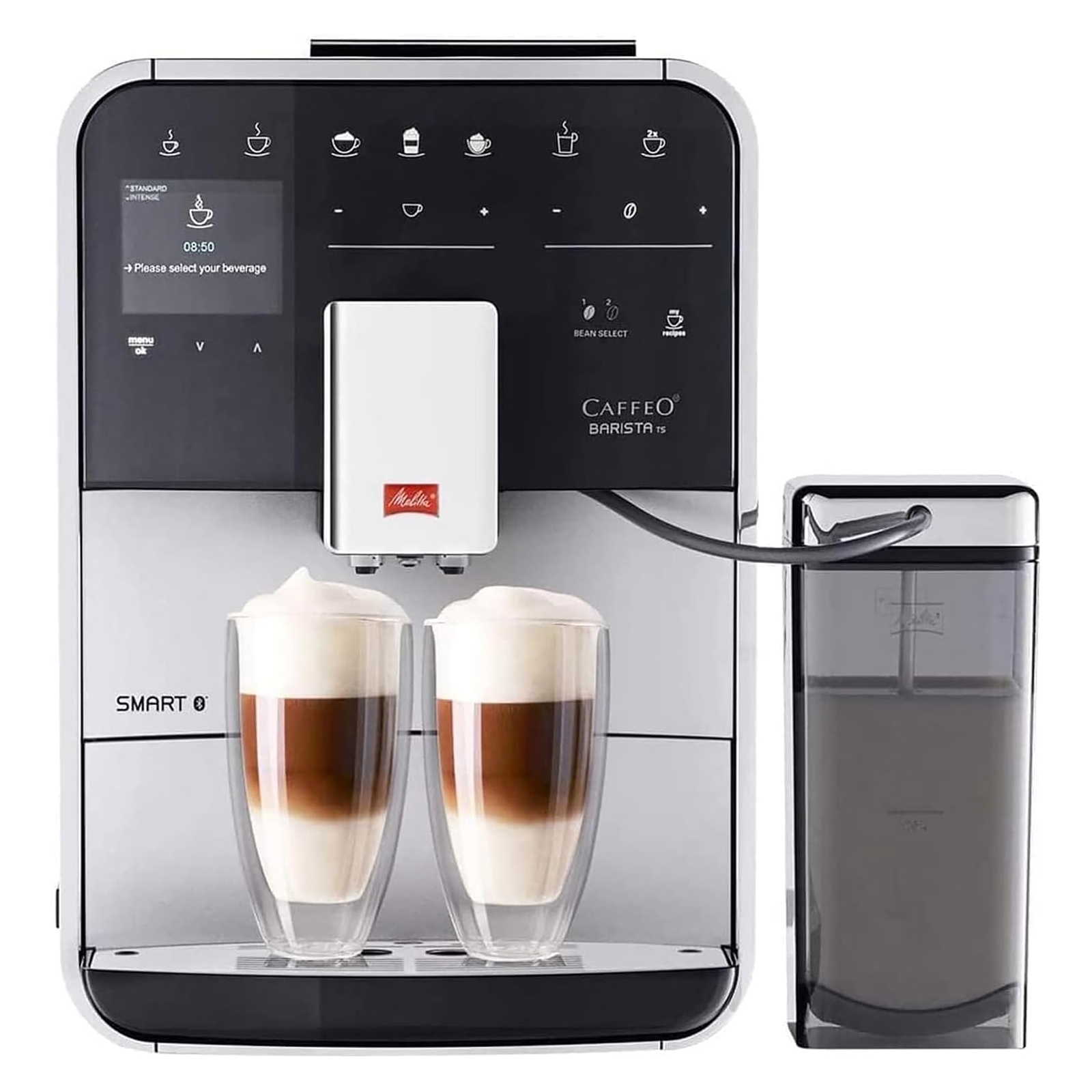 Melitta Caffeo Barista TS Smart Freestanding Coffee Machine 6761416 - Silver