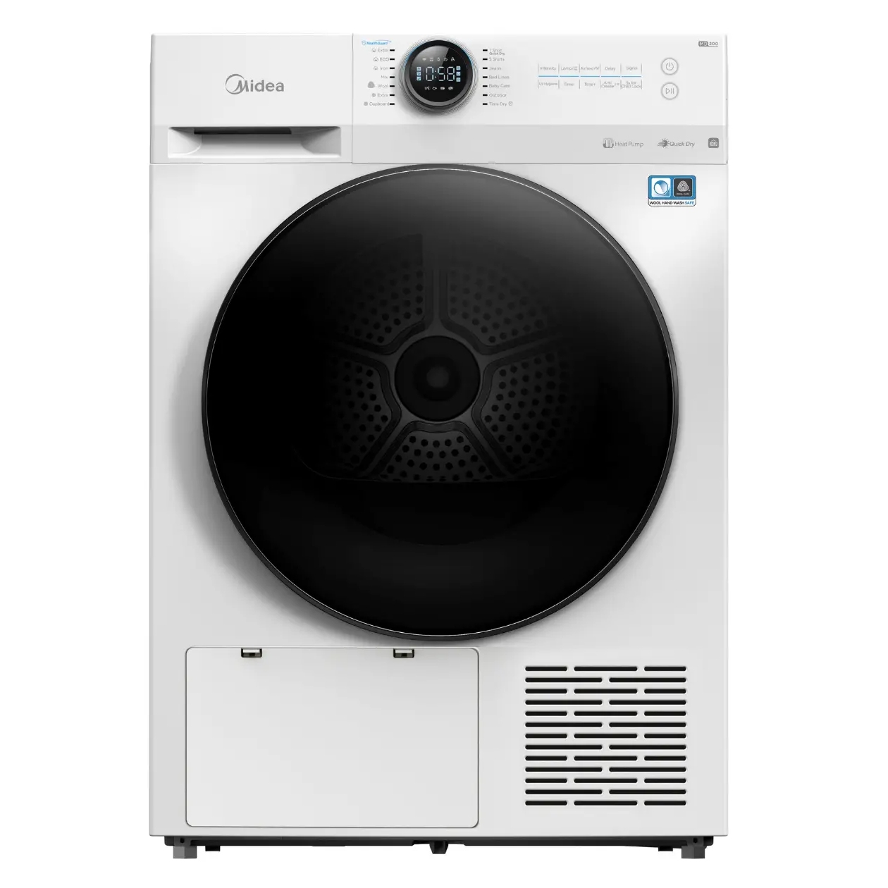 Midea 9kg Heat Pump Dryer MD200H90WB/W-UK - White