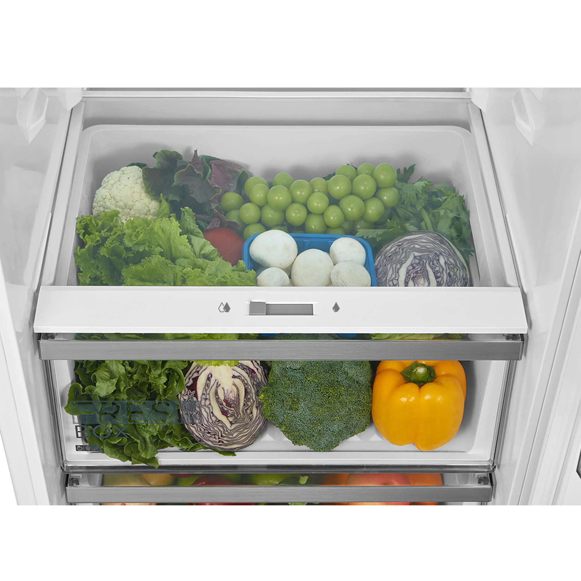 Midea 179cm Frost Free In Column Larder Fridge MDRE423FGE01D Midea 179cm Frost Free In Column Larder Fridge MDRE423FGE01D