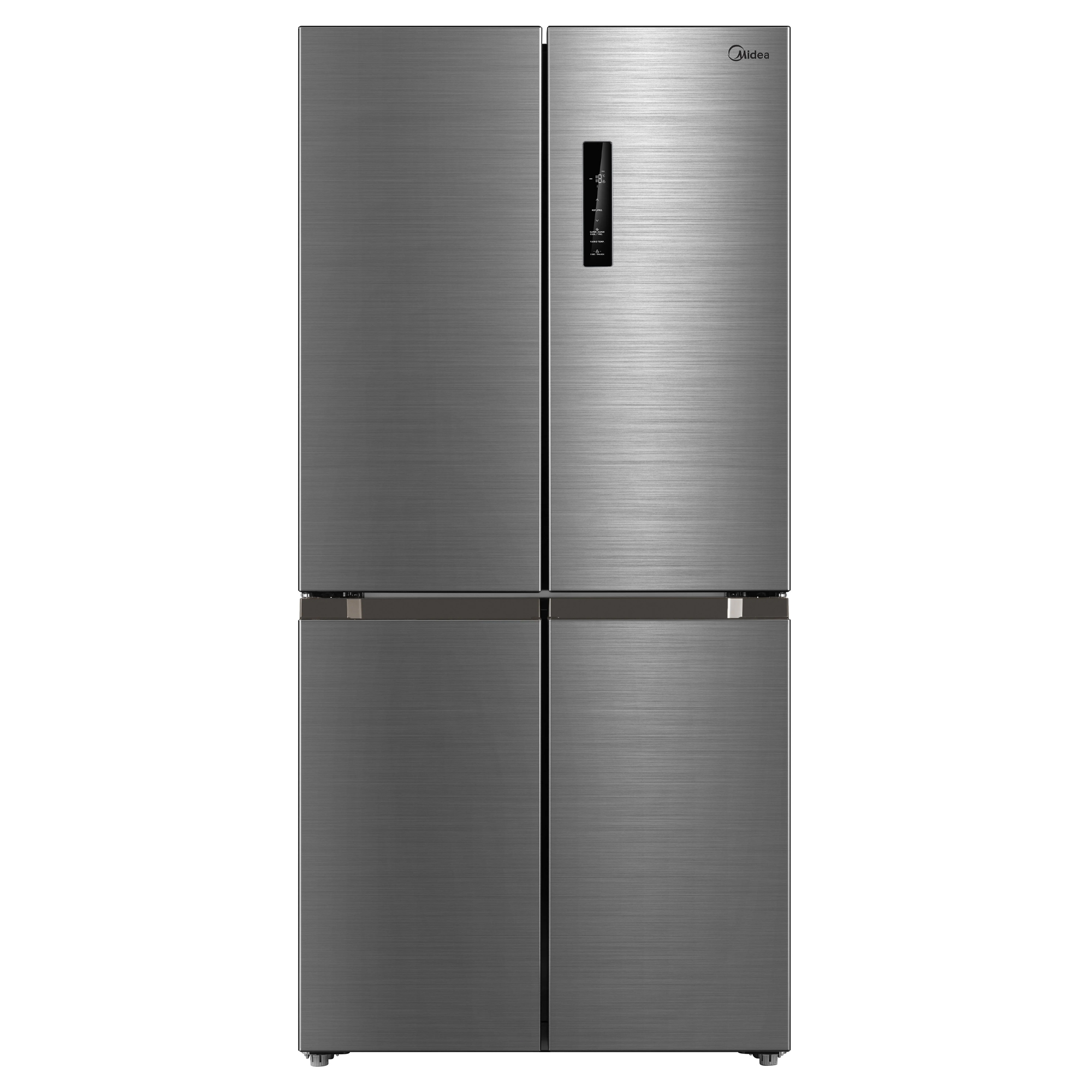 Midea 83.3cm Four Door Freestanding Fridge Freezer MDRF632FIE46 - Stainless Steel