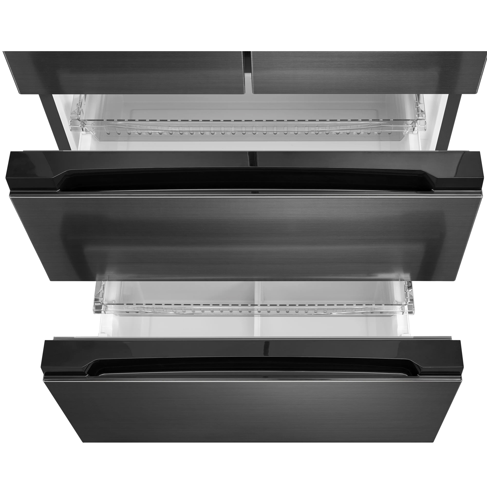 Midea 83.3cm Total No Frost Freestanding American Style Fridge Freezer MDRF692FIE46 - Stainless Steel Midea 83.3cm Total No Frost Freestanding American Style Fridge Freezer MDRF692FIE46 - Stainless Steel