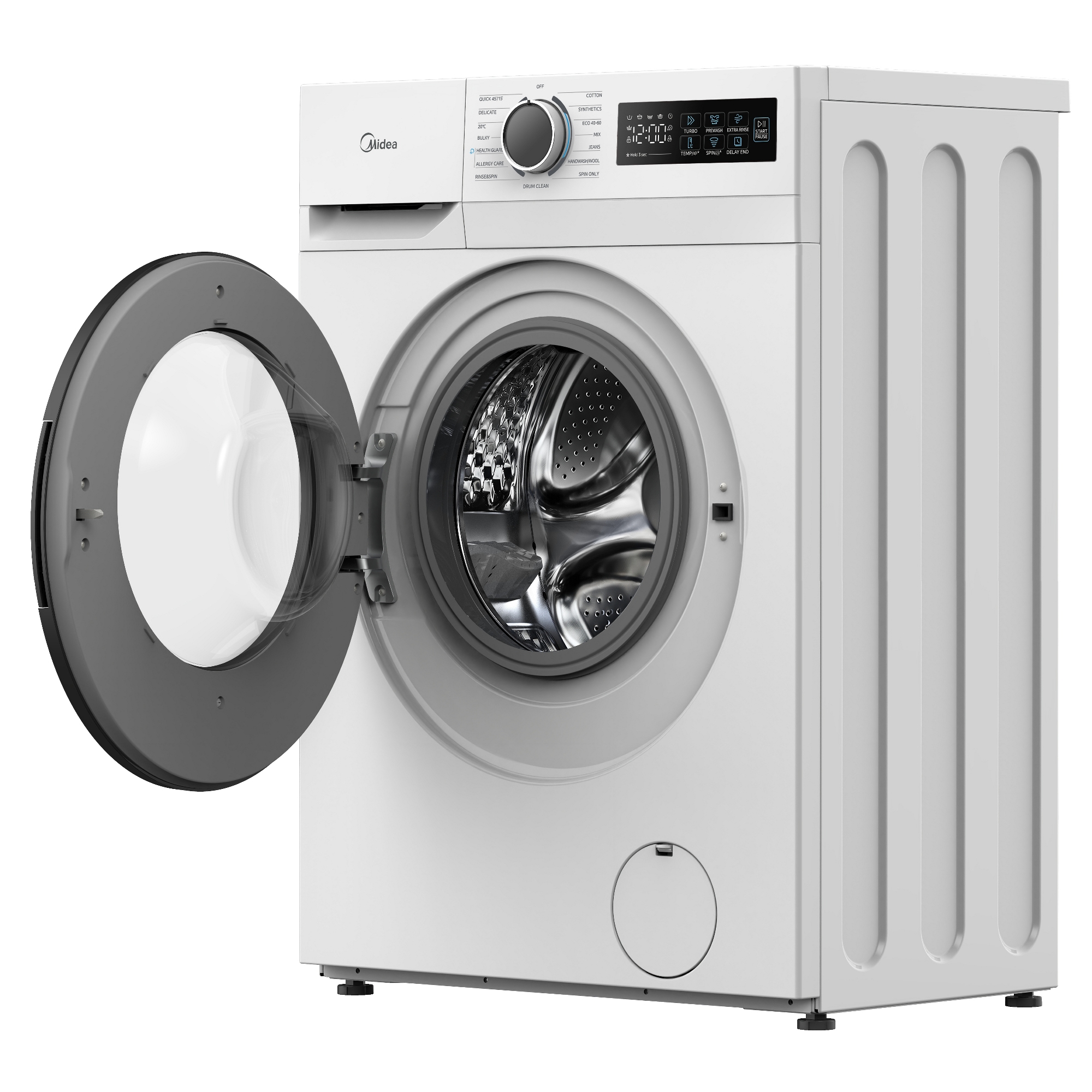 Midea 10kg Washing Machine 1400rpm MF110W100BA10WU - White Midea 10kg Washing Machine 1400rpm MF110W100BA10WU - White