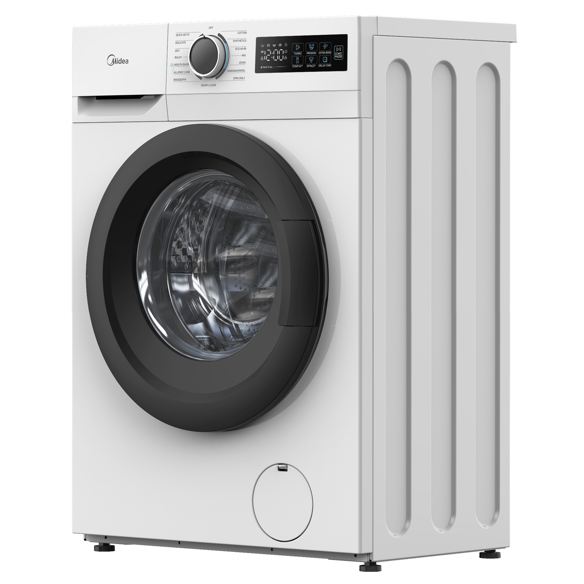 Midea 10kg Washing Machine 1400rpm MF110W100BA10WU - White Midea 10kg Washing Machine 1400rpm MF110W100BA10WU - White
