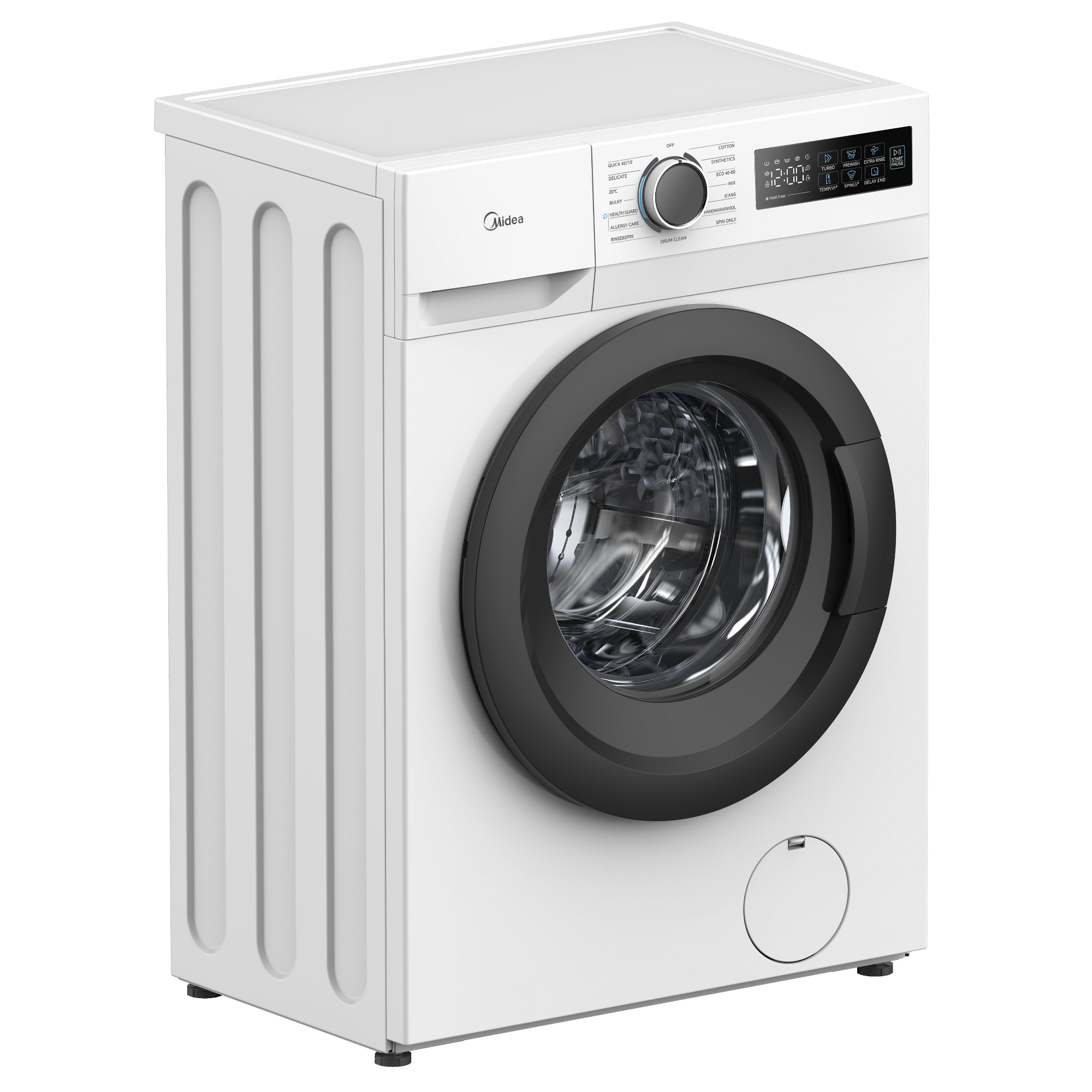Midea 10kg Washing Machine 1400rpm MF110W100BA10WU - White Midea 10kg Washing Machine 1400rpm MF110W100BA10WU - White