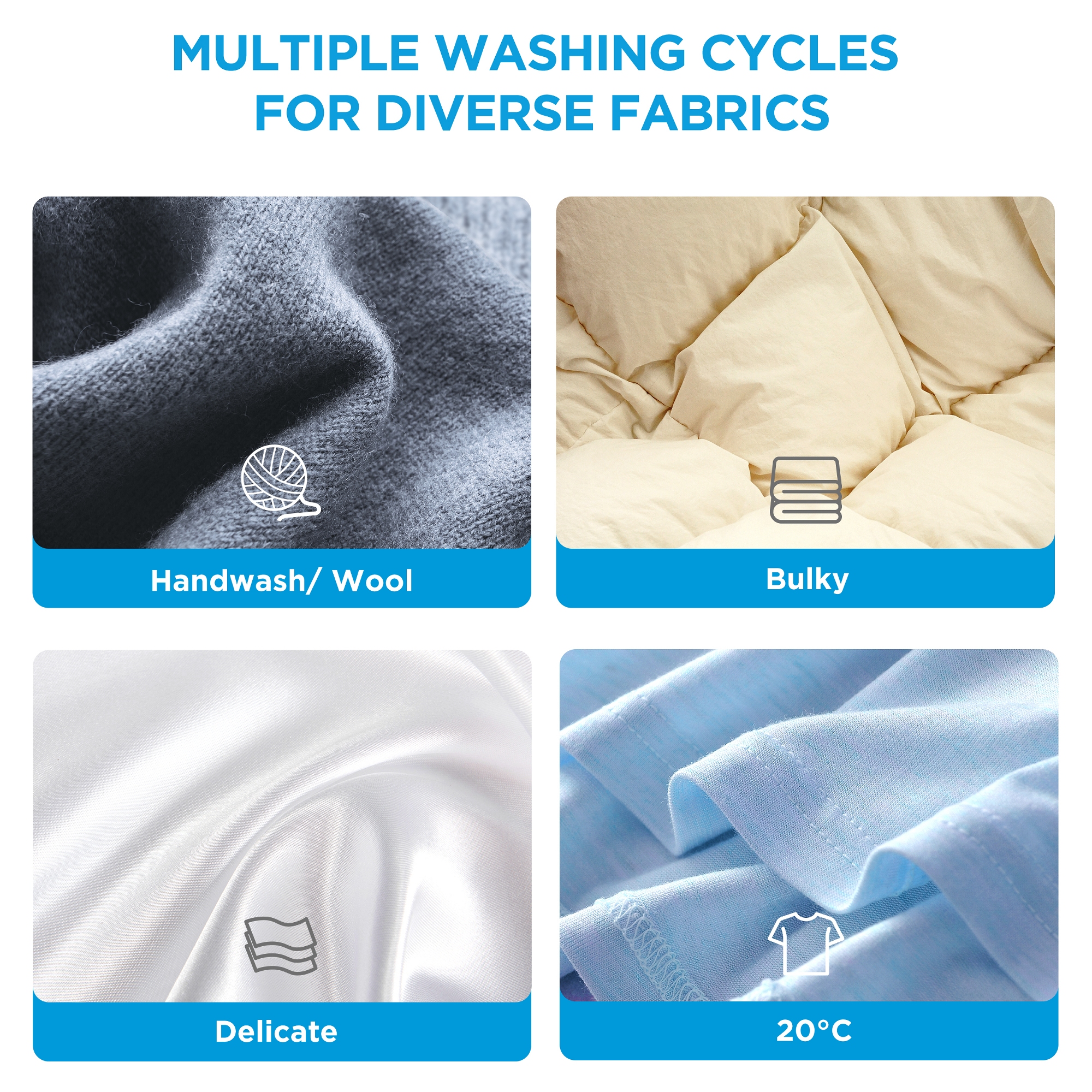 Midea 10kg Washing Machine 1400rpm MF110W100BA10WU - White Midea 10kg Washing Machine 1400rpm MF110W100BA10WU - White