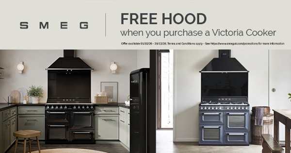 Smeg Free Hood With Cooker