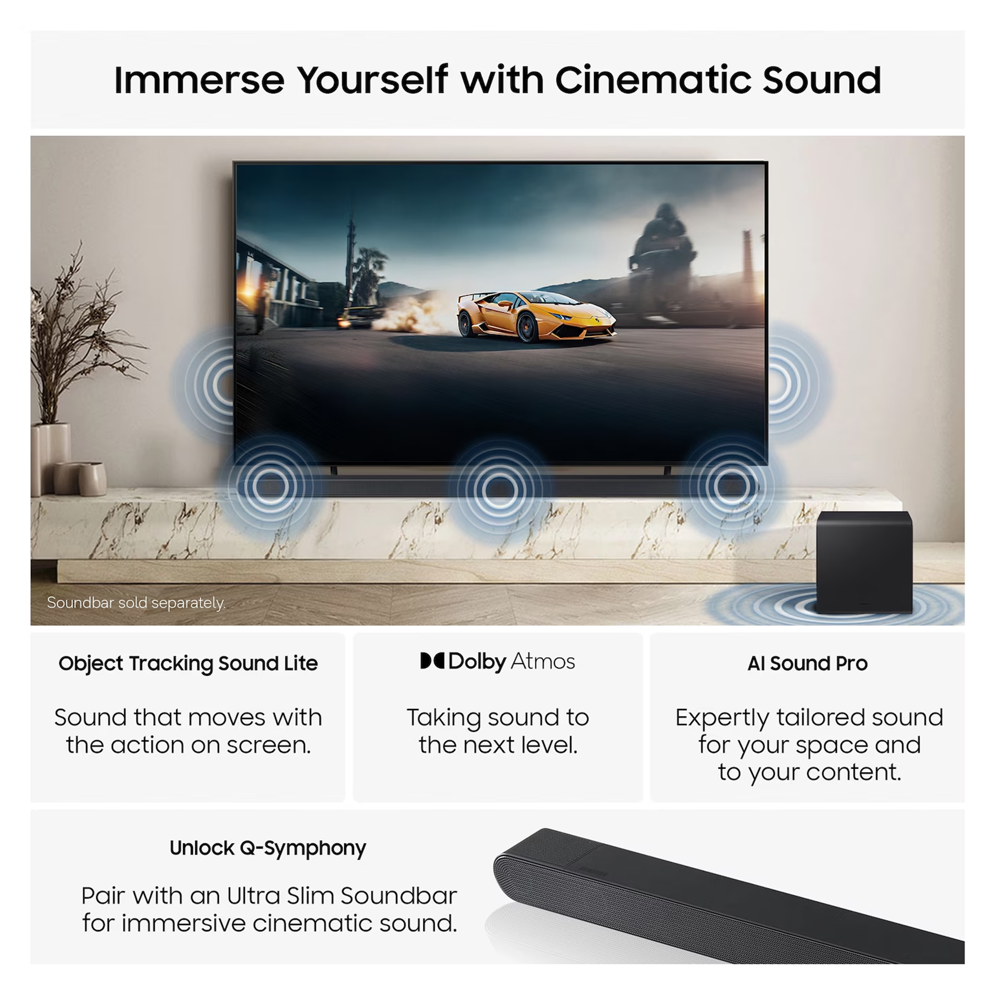 Samsung 83" OLED 4K Vision AI Smart TV QE83S85HAEXXU - Graphite Samsung 83" OLED 4K Vision AI Smart TV QE83S85HAEXXU - Graphite