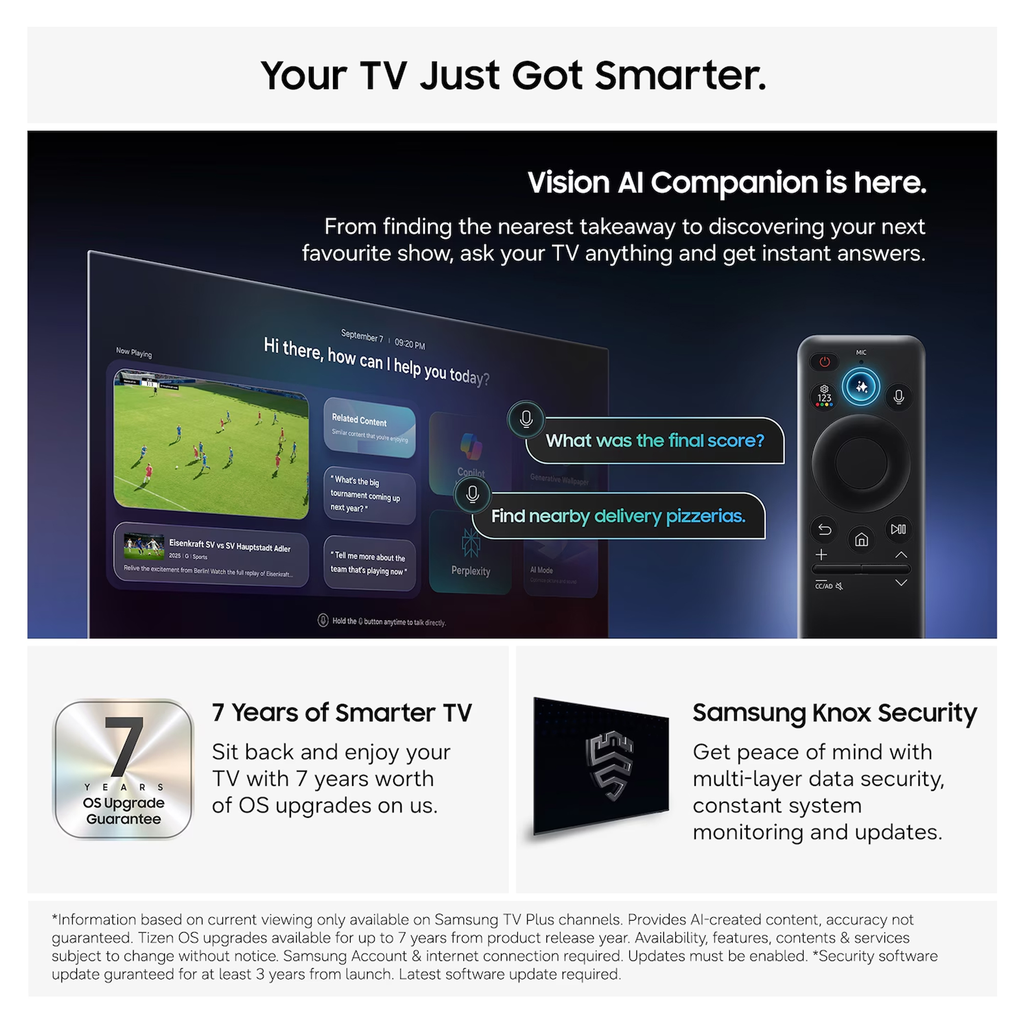 Samsung 83" OLED 4K Vision AI Smart TV QE83S85HAEXXU - Graphite Samsung 83" OLED 4K Vision AI Smart TV QE83S85HAEXXU - Graphite