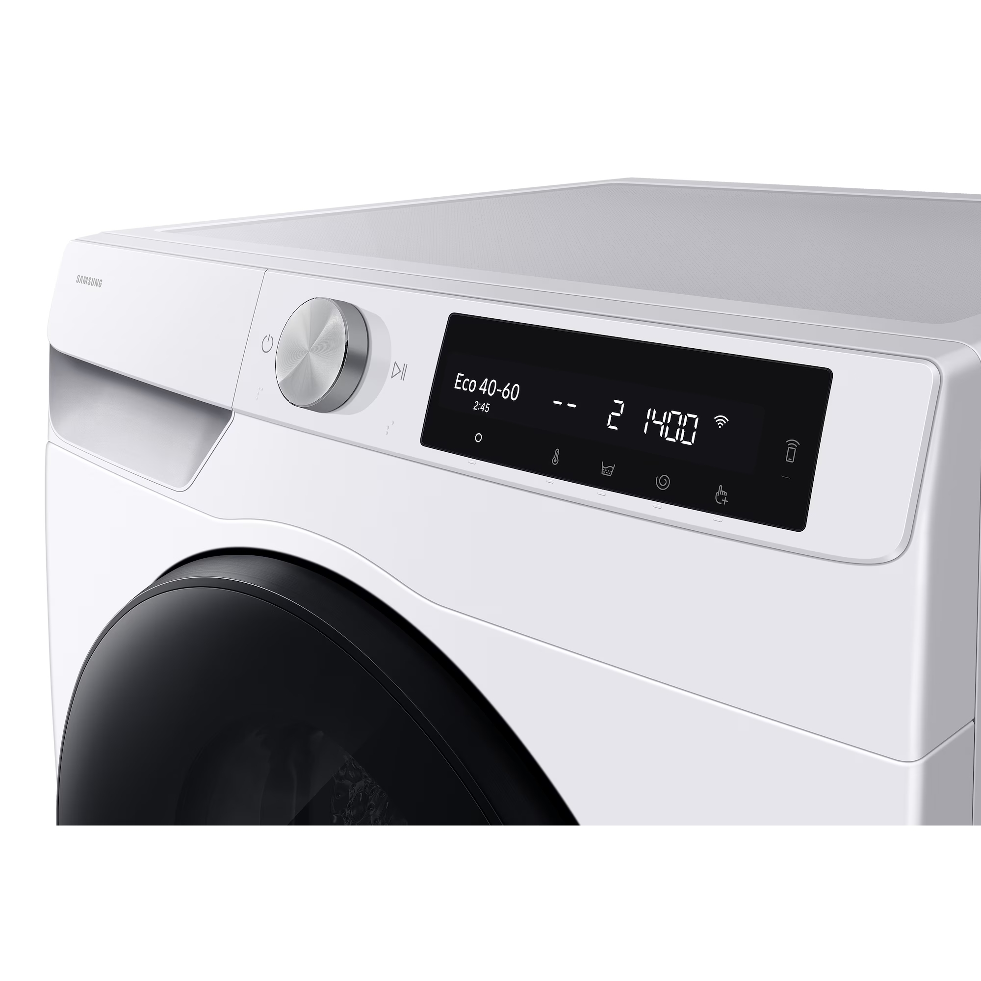 Samsung 10kg/6kg Series 9 AutoDose AI Energy Ecobubble Washer Dryer WD10HG6U94BEU1 - White Samsung 10kg/6kg Series 9 AutoDose AI Energy Ecobubble Washer Dryer WD10HG6U94BEU1 - White