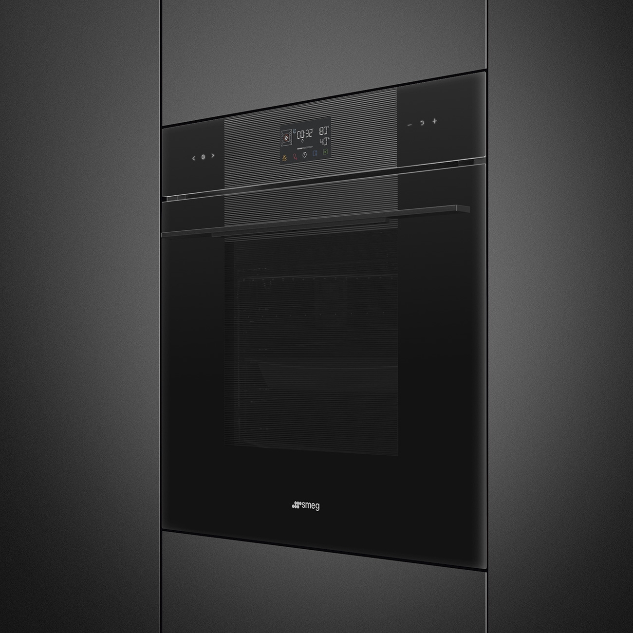 Smeg Linea Pyrolytic Multifunction Single Oven SOP6102TB3 - BLACK Smeg Linea Pyrolytic Multifunction Single Oven SOP6102TB3 - BLACK