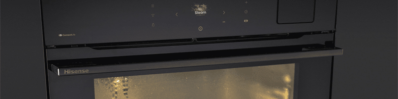 steam cleaning hisense oven